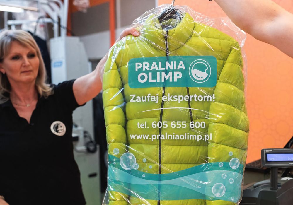Kurtka puchowa po czyszczeniu chemicznym